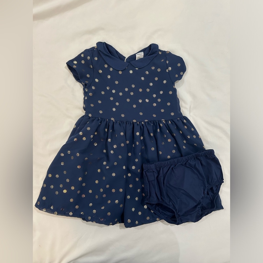 Carter’s 24 Month Dress Lined with Bloomers